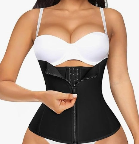 Zippered Waist Cincher